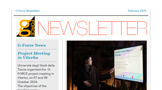 G-FORCE | 2nd Newsletter