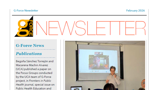 G-FORCE | 4th Newsletter